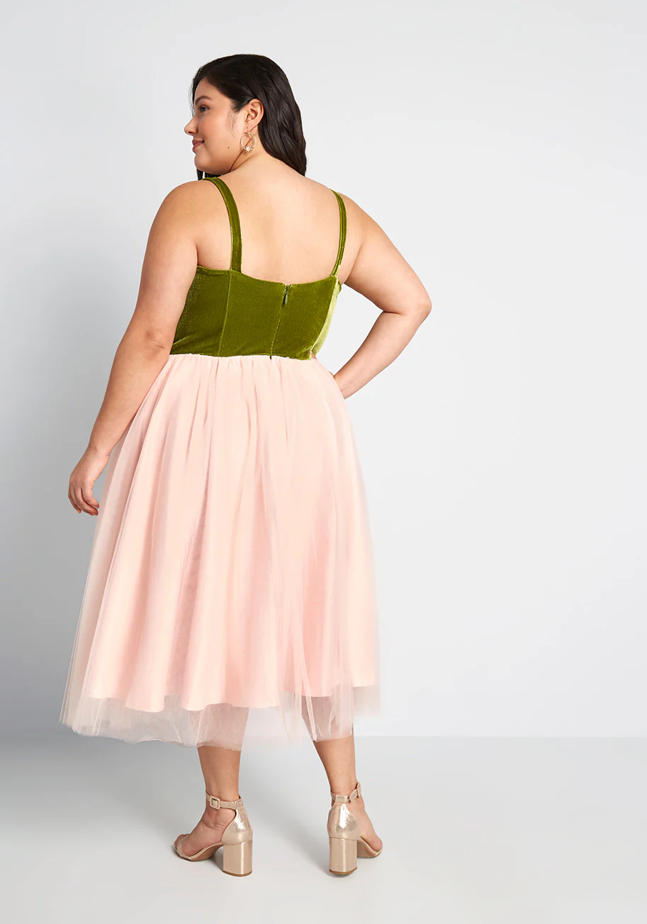 Rose Garden Party Twofer Dress - Olabens