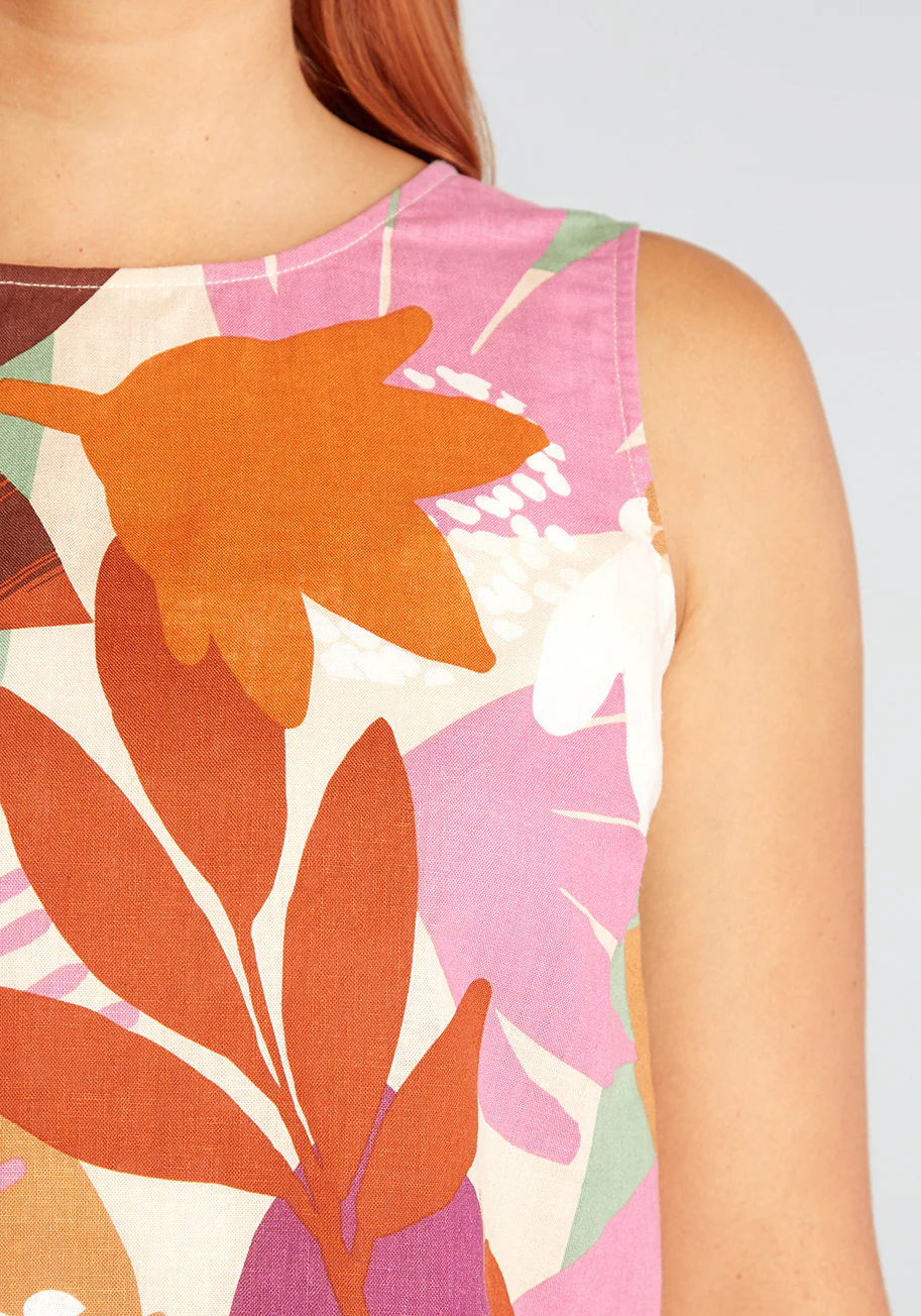 Flower Fun in the Sun Sleeveless Top - Olabens