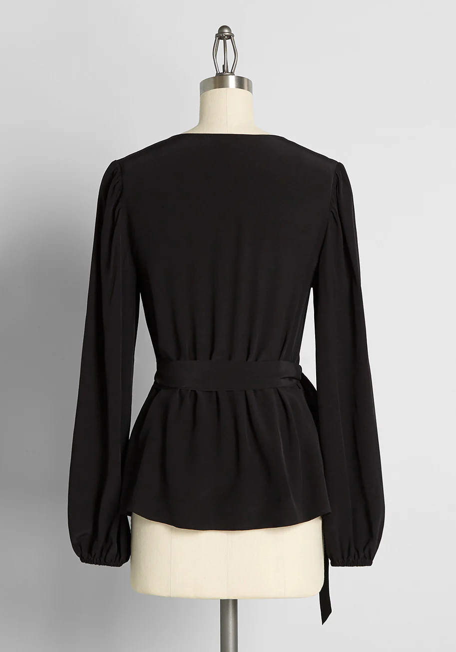 As We're Wrapping Up Blouse - Olabens
