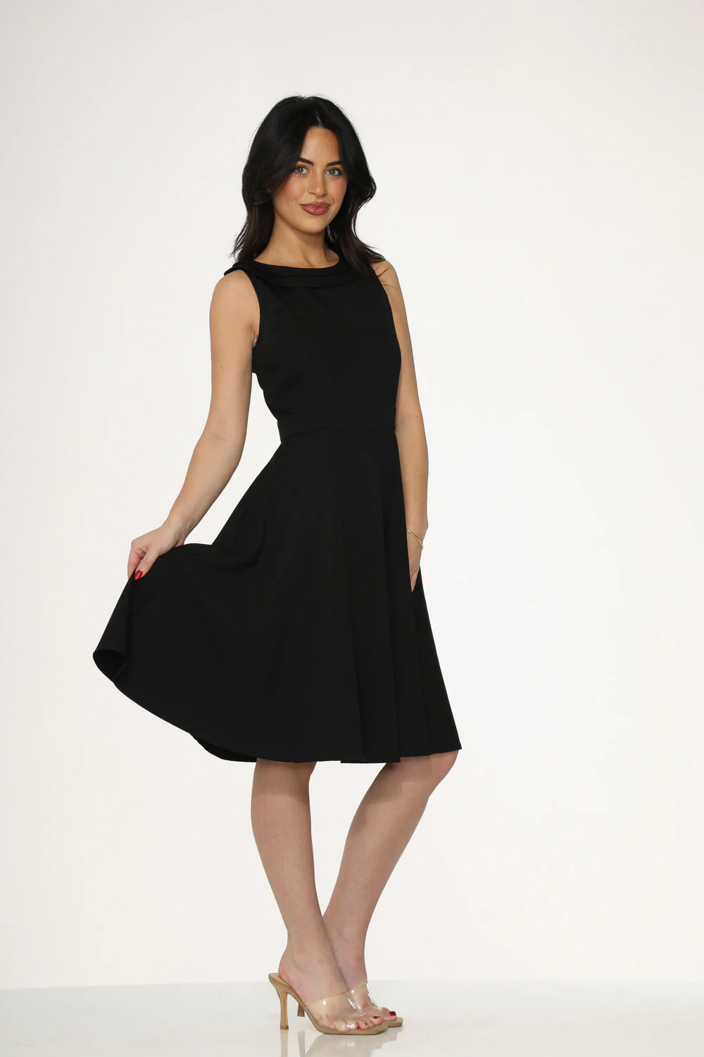 Black Swing Dress - Olabens