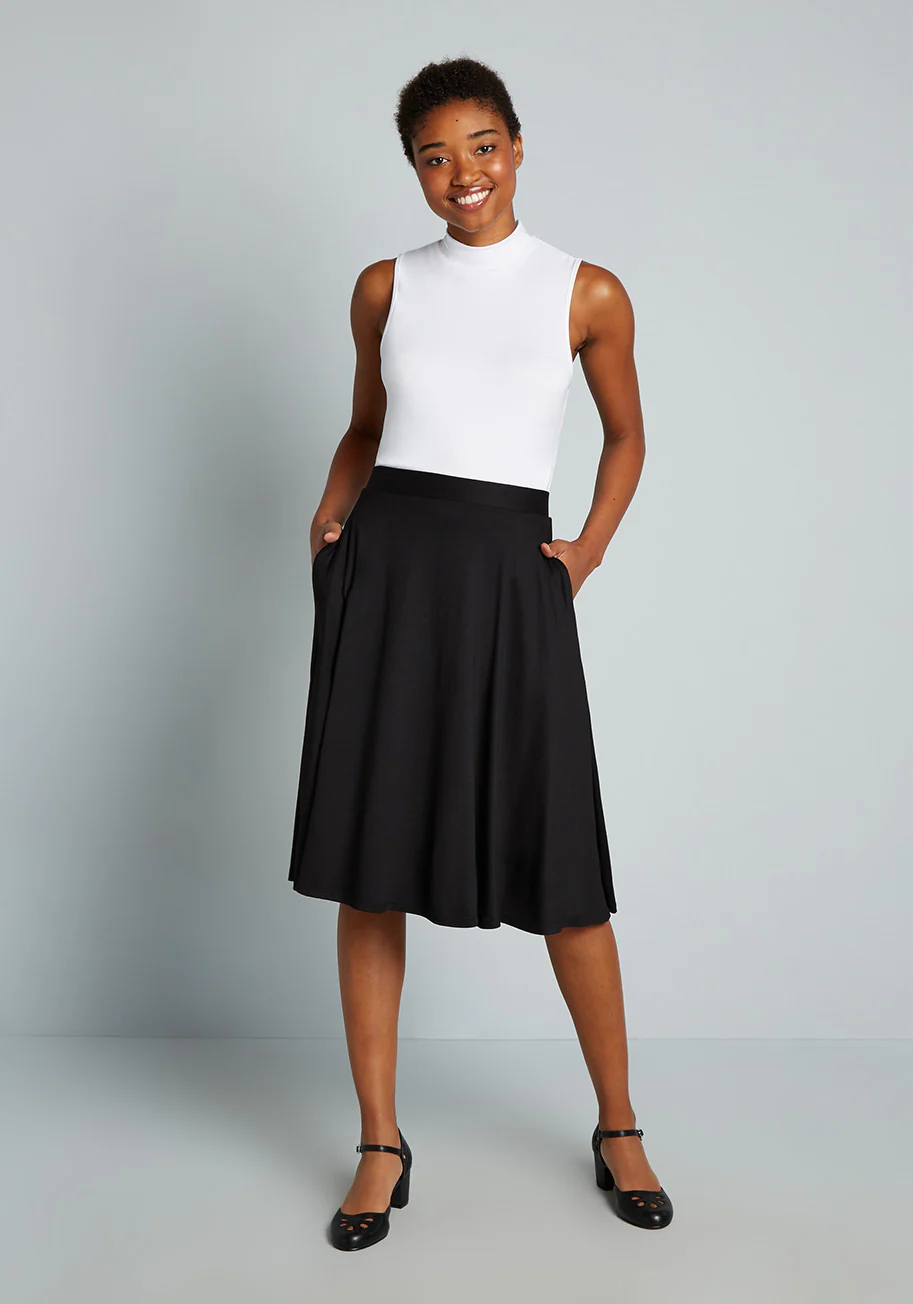 Start With The Basics Mock Neck Top - Olabens
