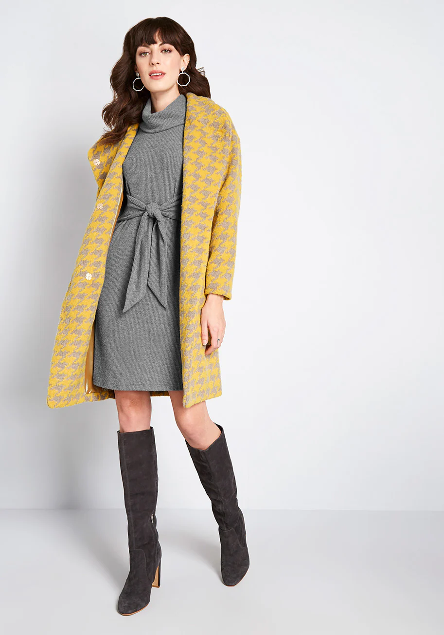 Cowl On Me Sweater Dress - Olabens
