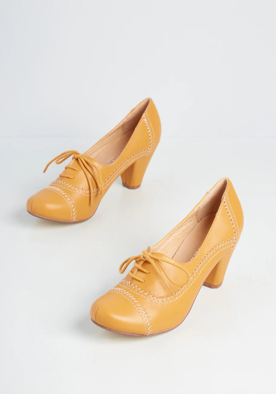 Sunshine Day Oxford Heel - Olabens