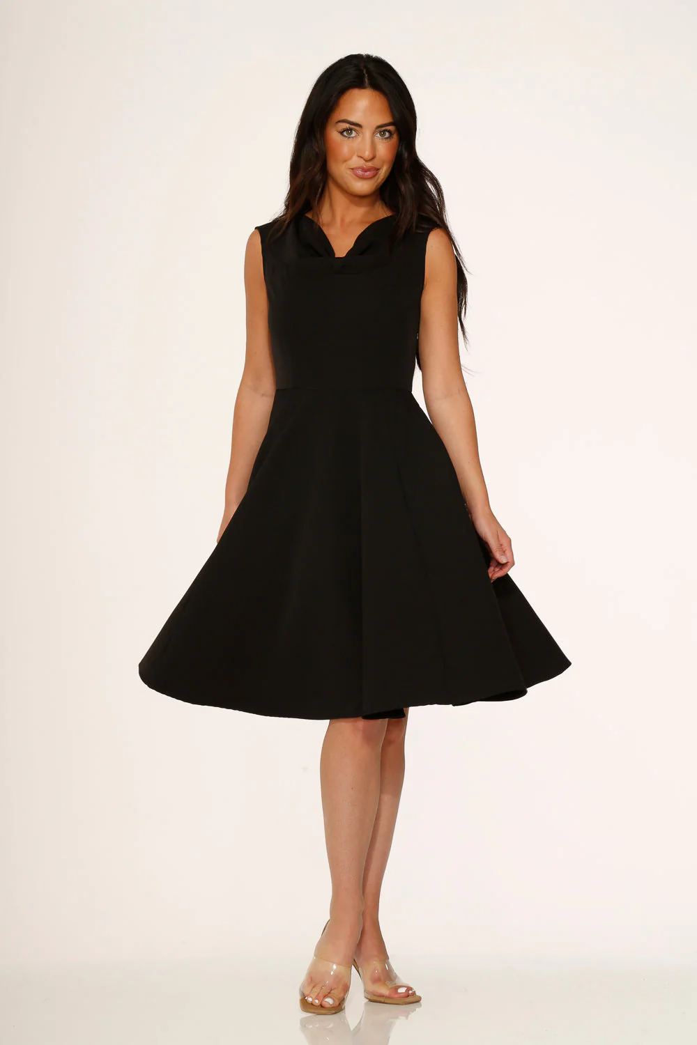 Black Swing Dress - Olabens