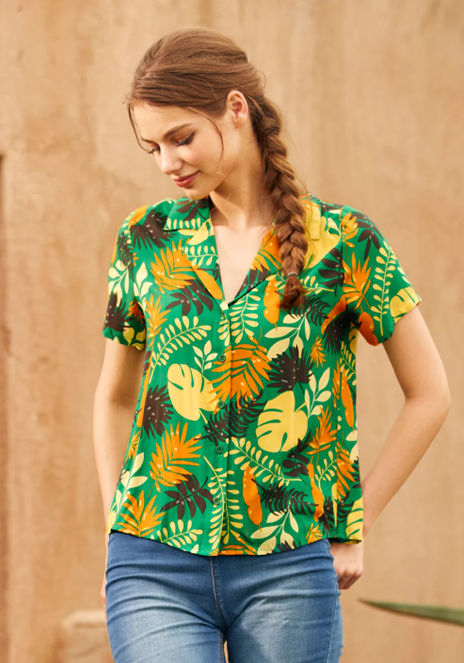 Call It A Classic Camp Collar Shirt - Olabens