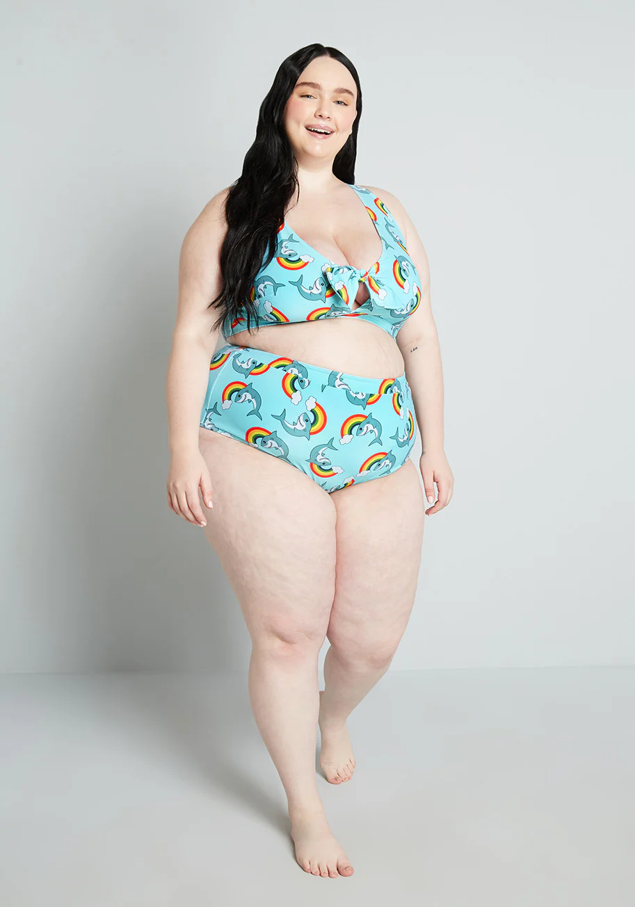 Isnyt x Collectif The Sara High-Waisted Bikini Bottom - Olabens