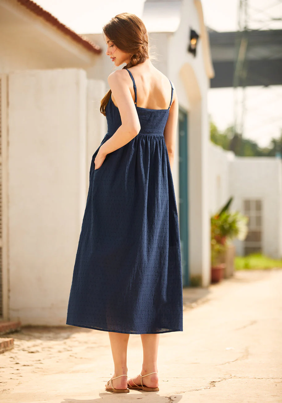 Quite Clearly Charismatic Midi Dress - Olabens