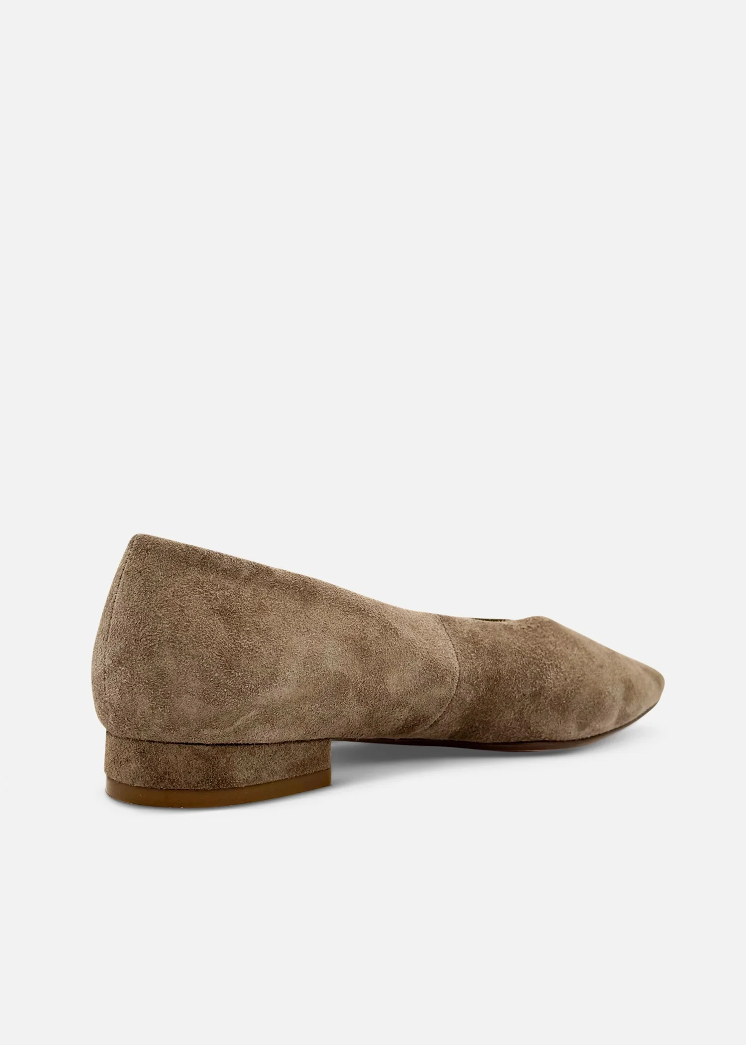 Slick Suede Ballet Flats - Olabens