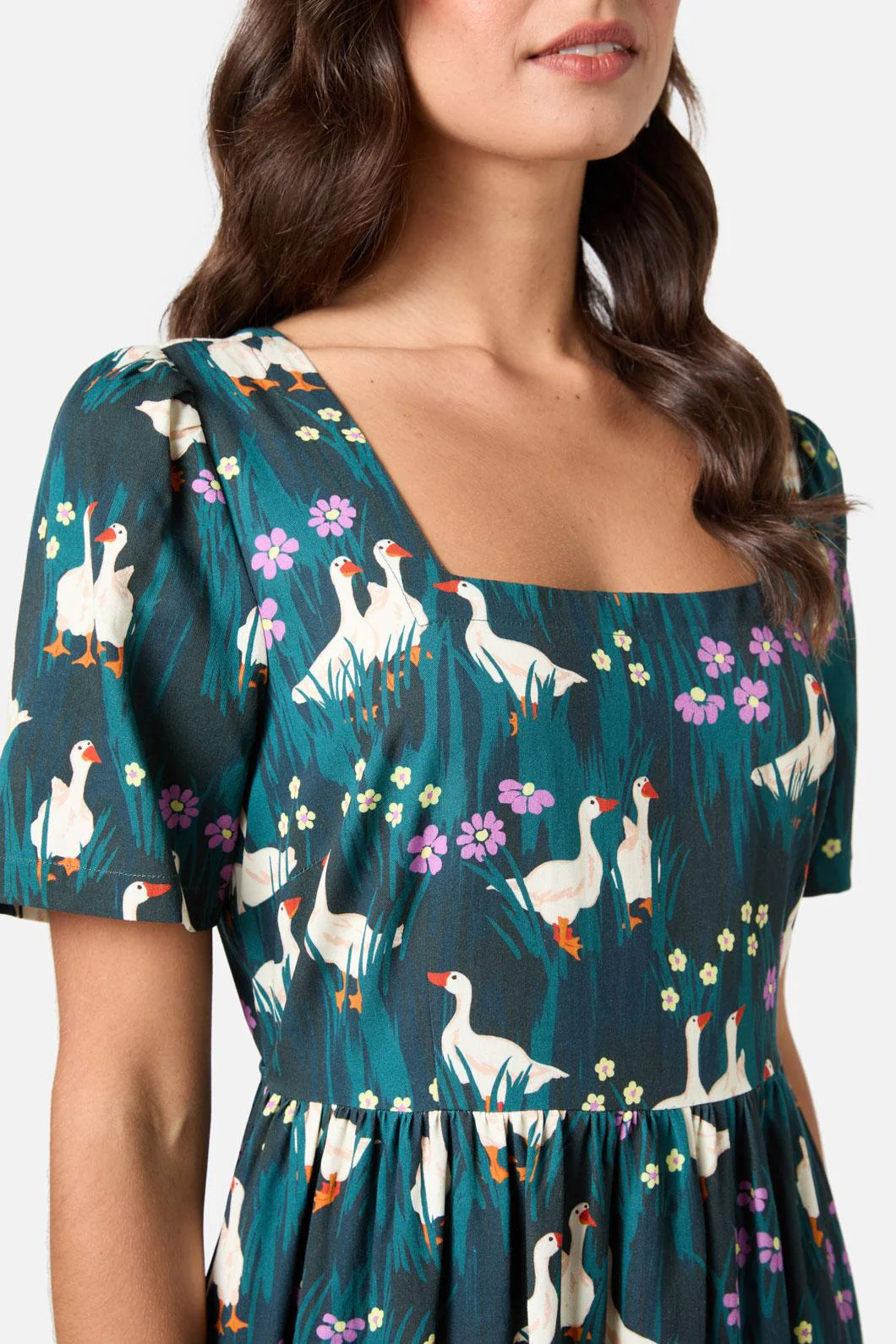 Lucy Goosey Midi Dress - Olabens