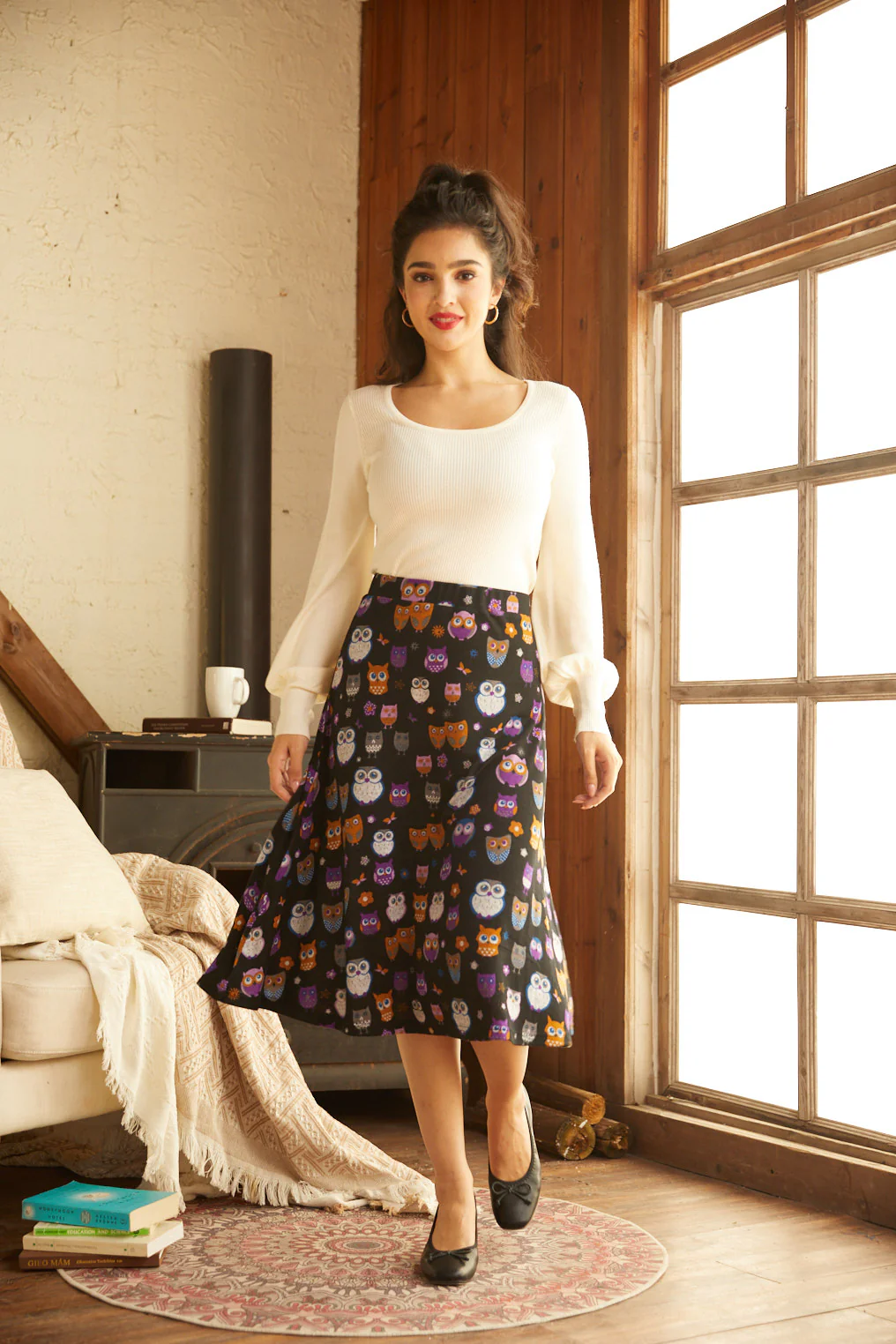 Excellence Attained Knit Midi Skirt - Olabens