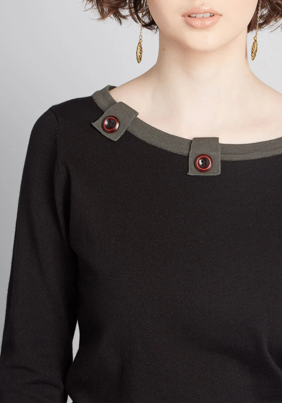 Keeping Tabs Sweater - Olabens