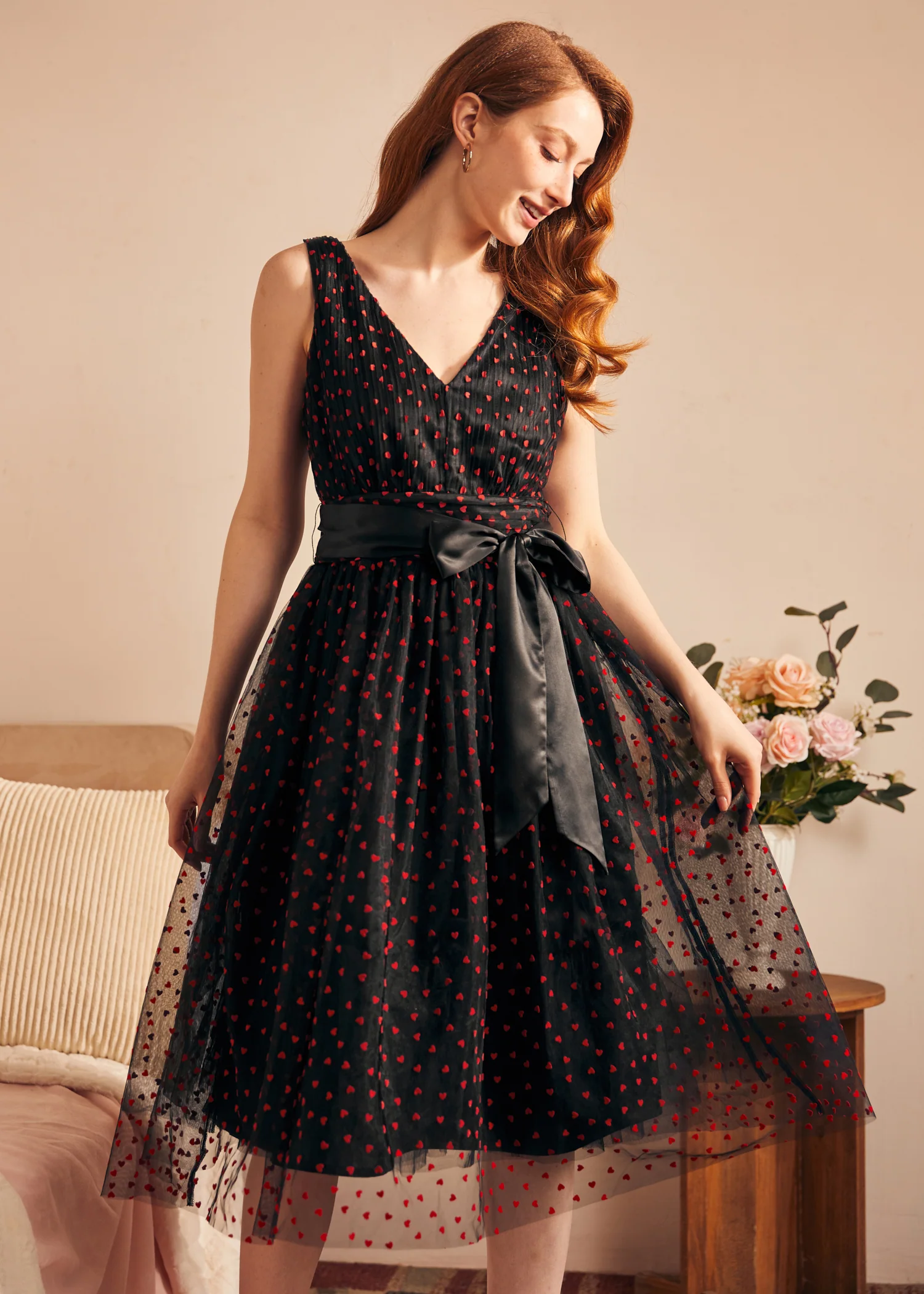 Memory Lane Fit & Flare Dress - Olabens
