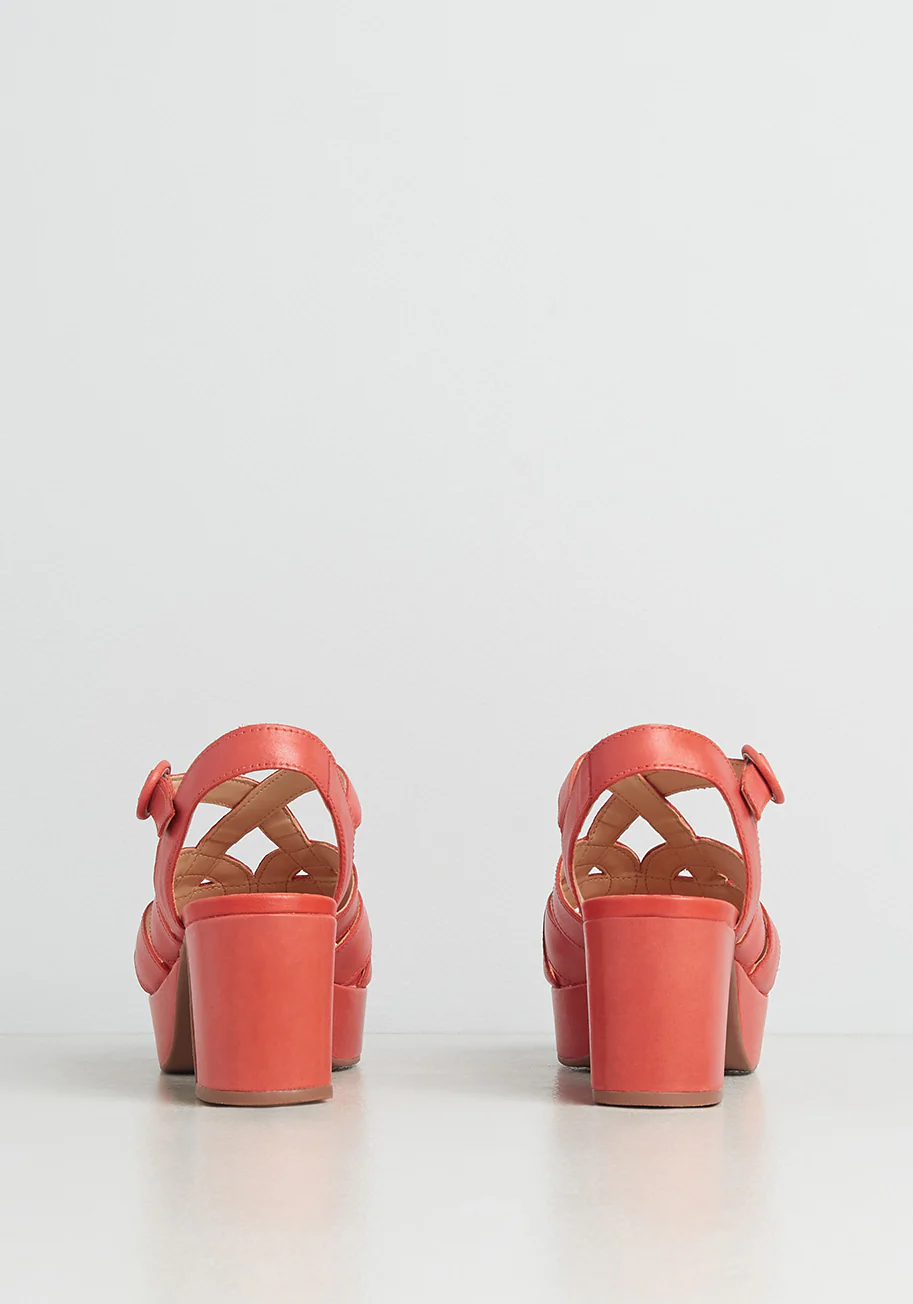 Through the Motions Platform Heel - Olabens
