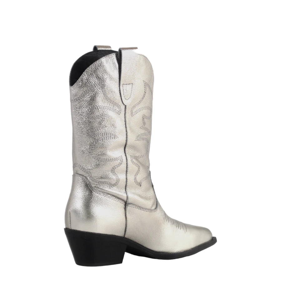 Racketeer Leather Cowboy Boots - Olabens