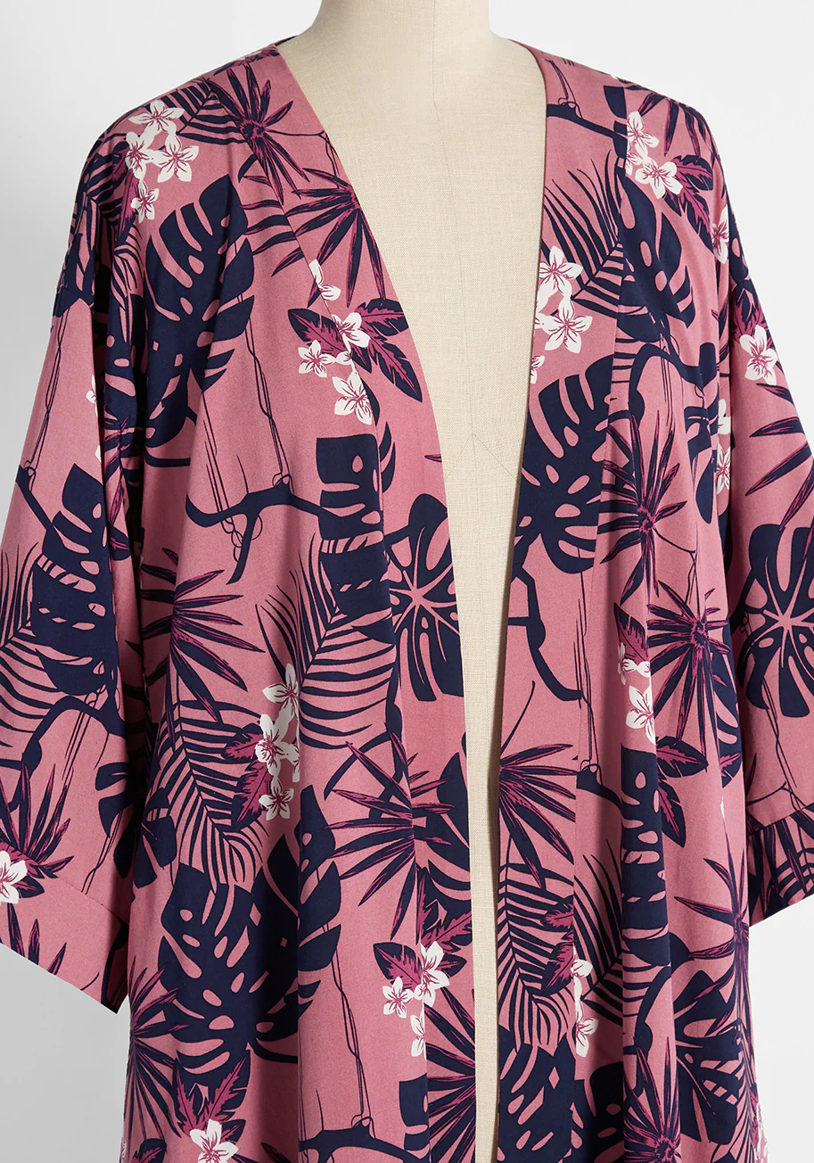 Isnyt x Collectif Feeling Tropi-cool by the Pool Kimono - Olabens