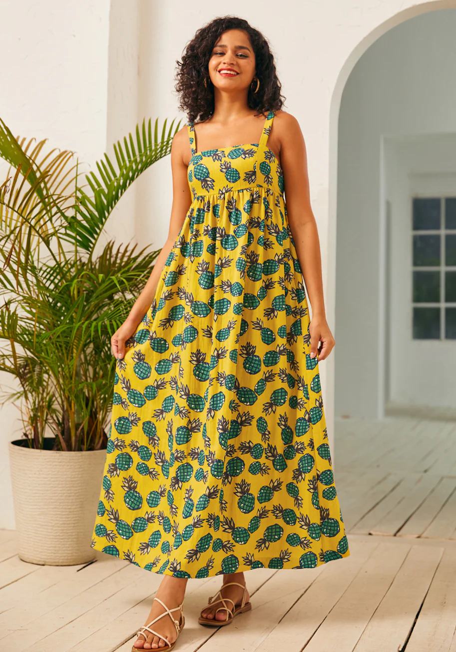 Enchanted Forest Maxi Dress - Olabens