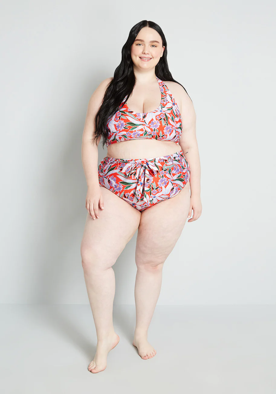 The JoJo High-Waisted Bikini Bottom - Olabens