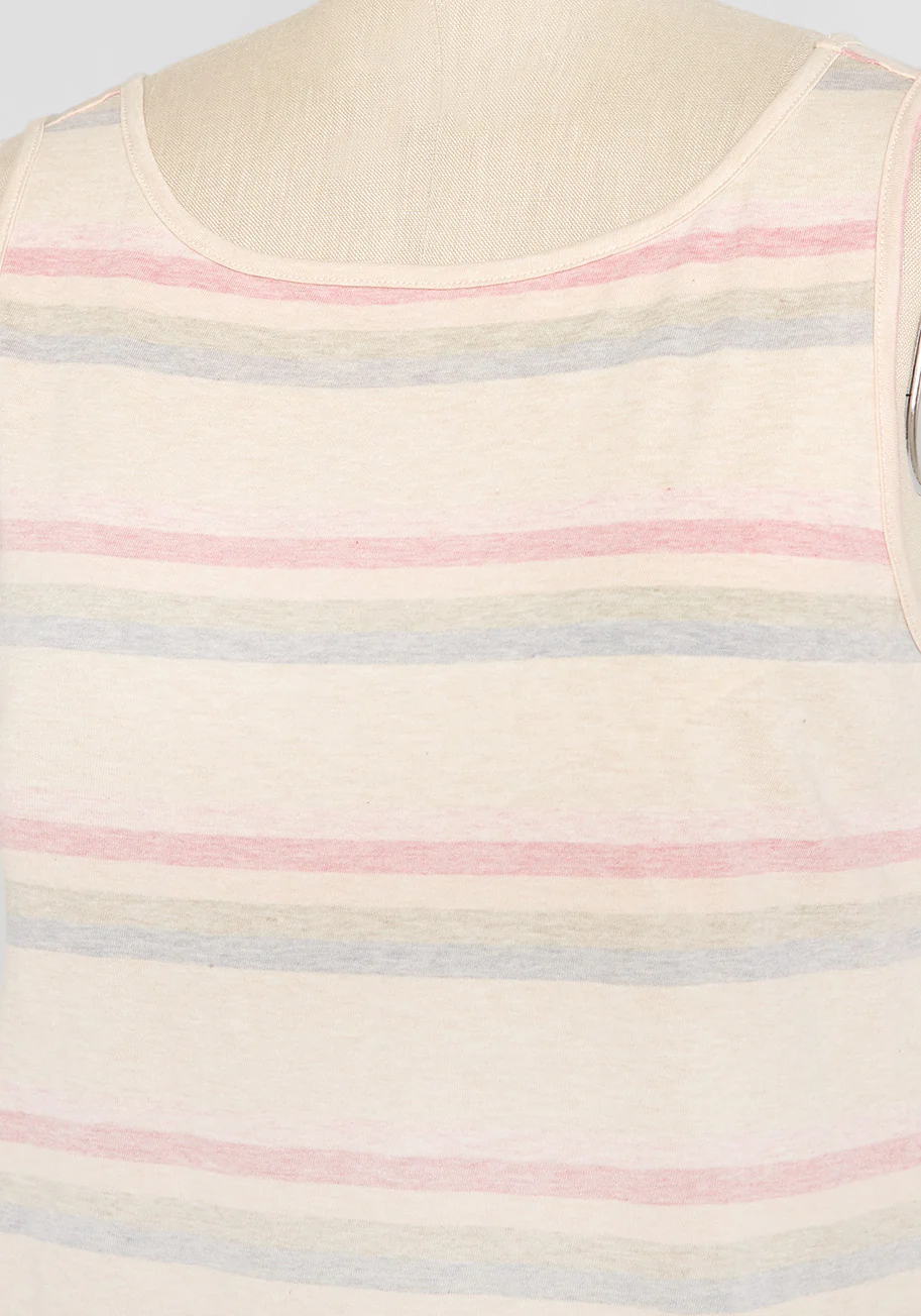 Summer's Ease V-Back Tank Top - Olabens