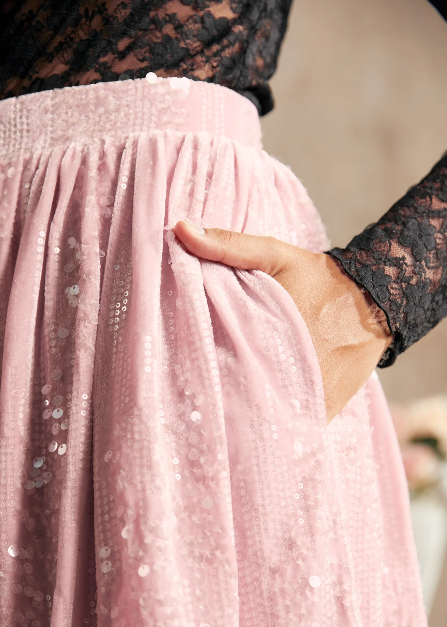 Blush of Dawn Dirndl Skirt - Olabens