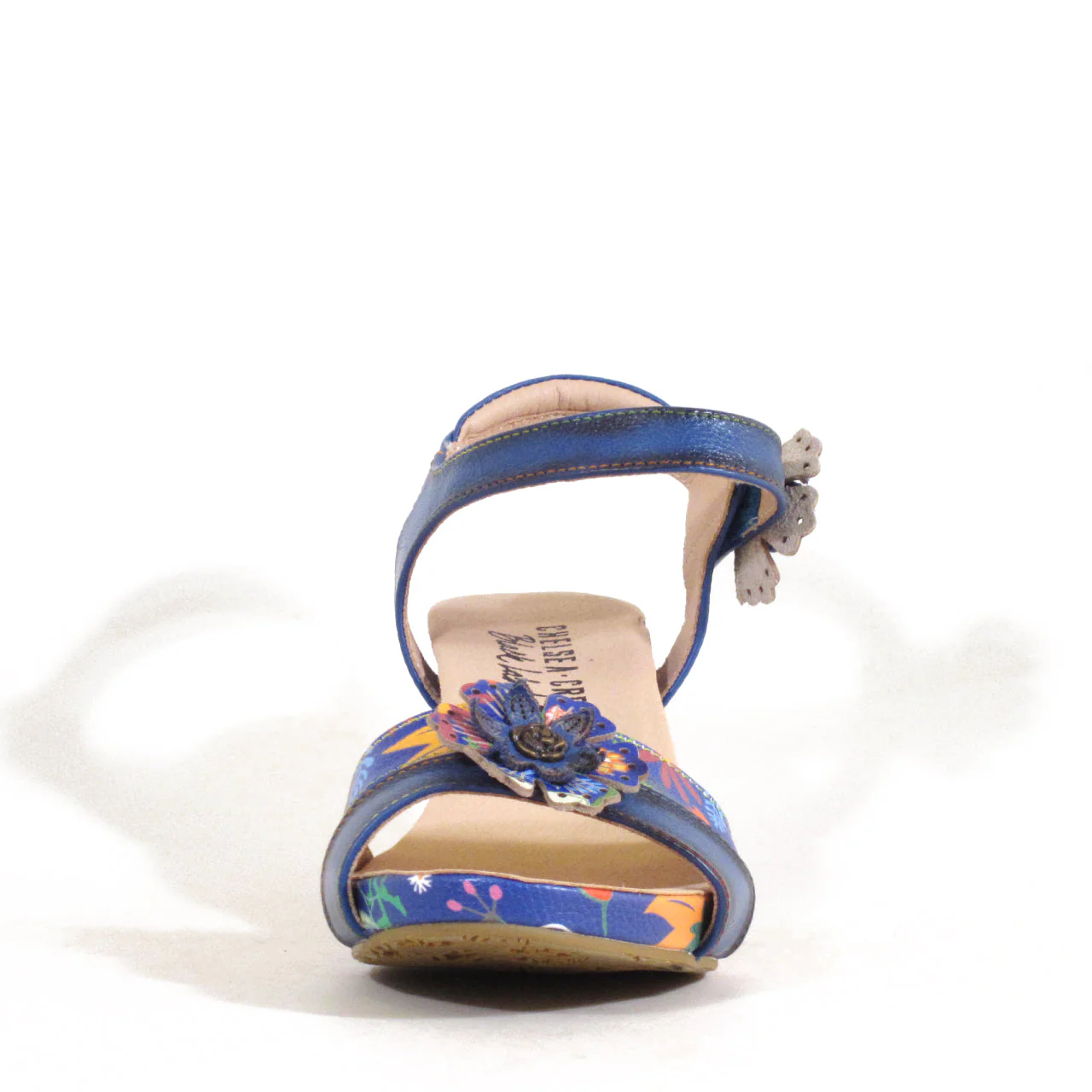 Daphne Retro Floral Heels - Olabens