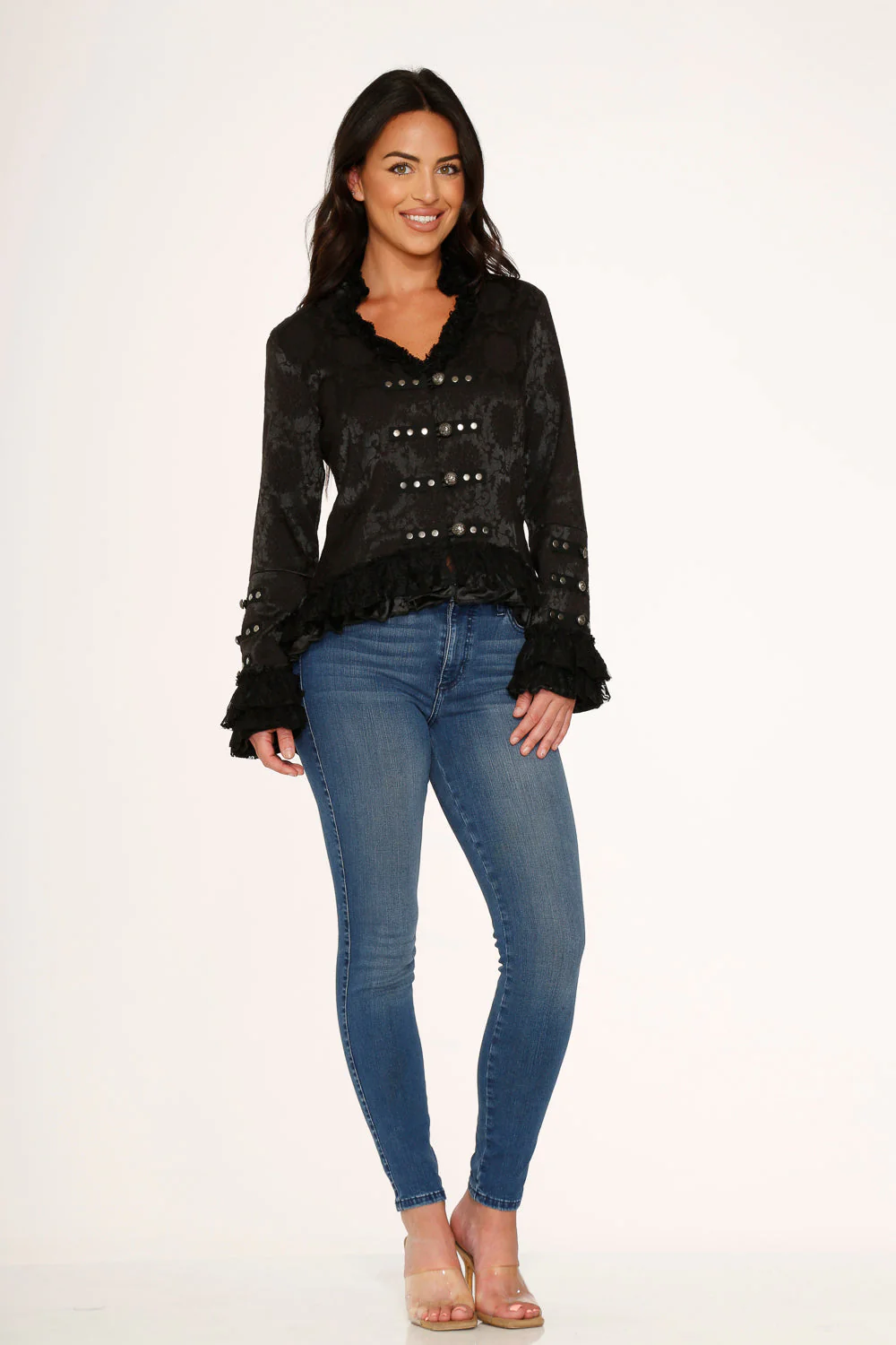 Black Victorian Tailed Jacket - Olabens