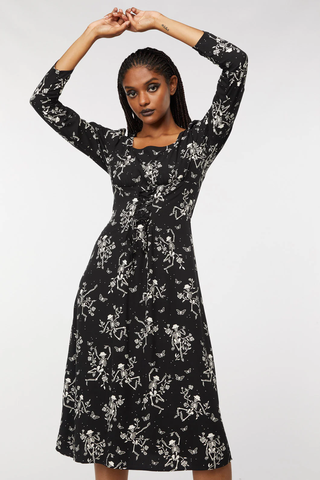 Garden Skelly Dress - Olabens