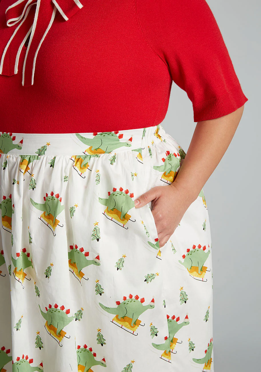 More Than Charming Cotton Skirt - Olabens