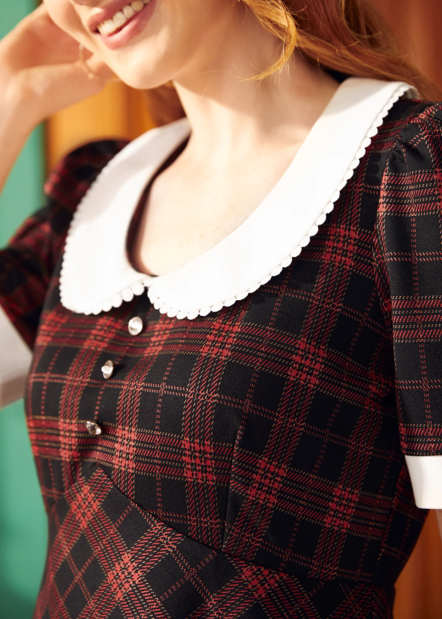 Soda Fountain Sweetie Empire Dress - Olabens