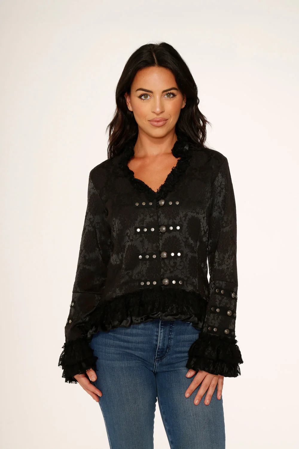 Black Victorian Tailed Jacket - Olabens