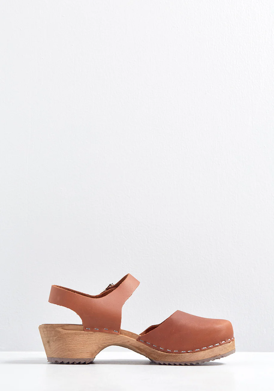 Sodermalm Saunter Leather Clog - Olabens