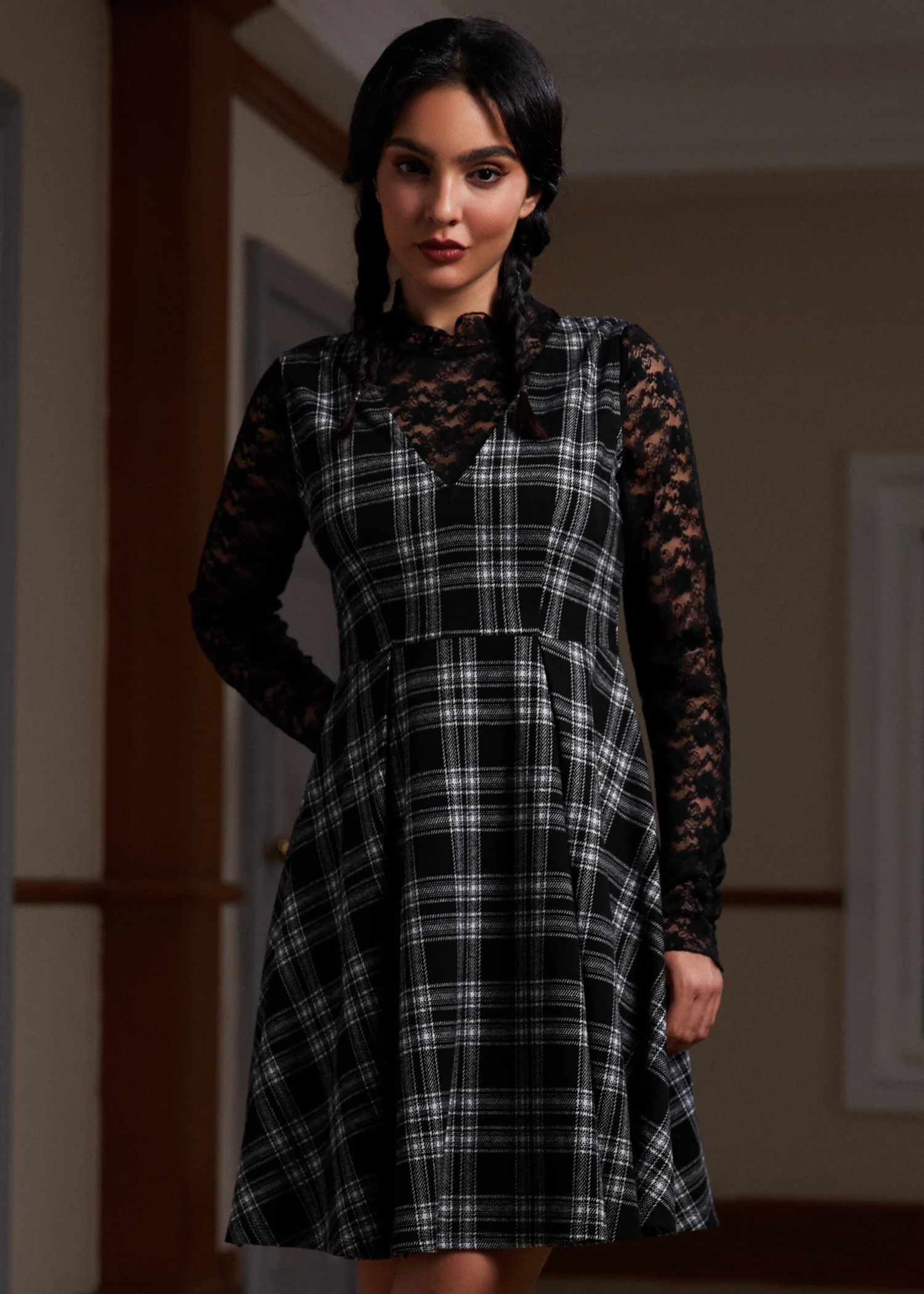Cute as a Nutmeg Fit & Flare Dress - Olabens