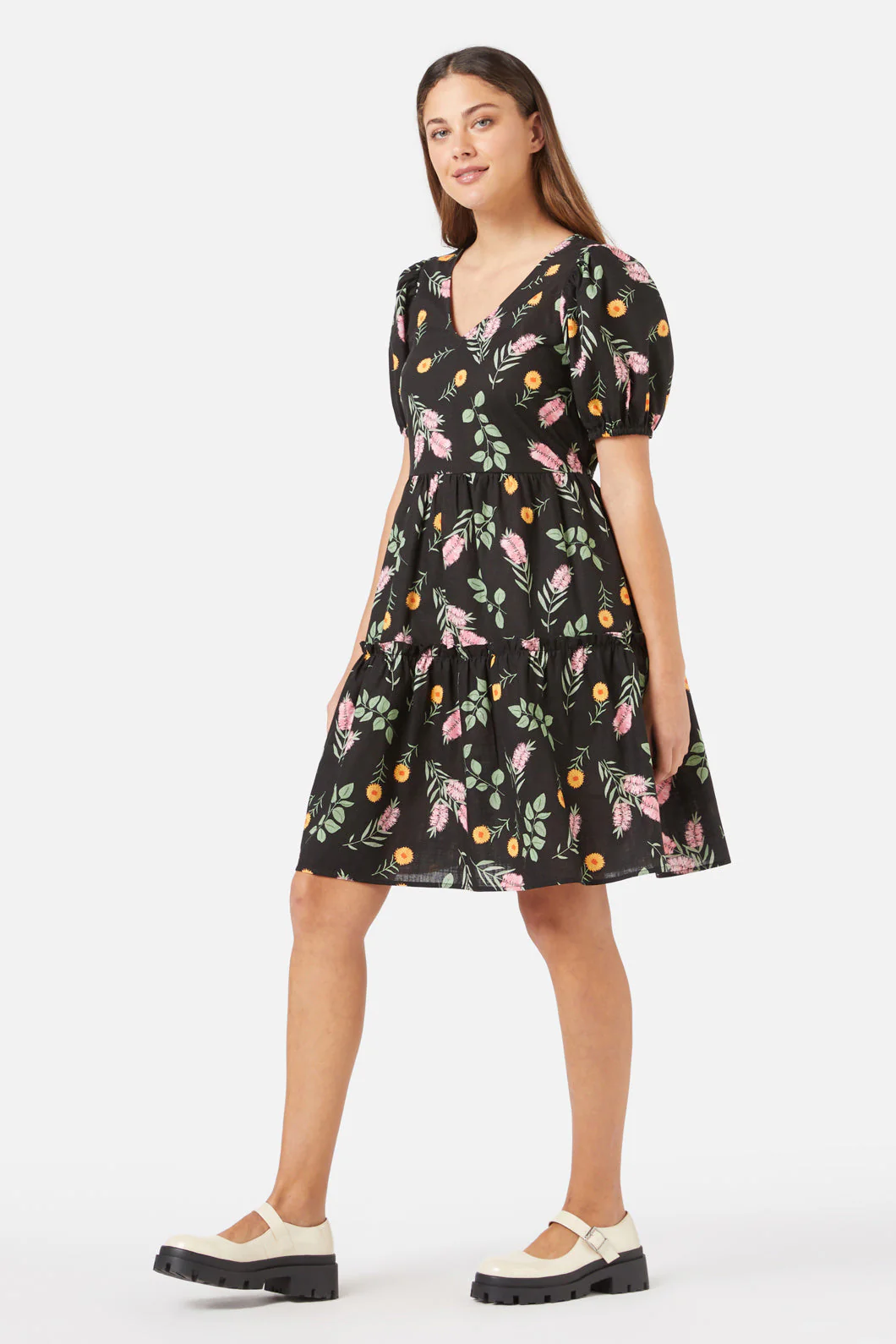 Wild Flower Mini Dress - Olabens