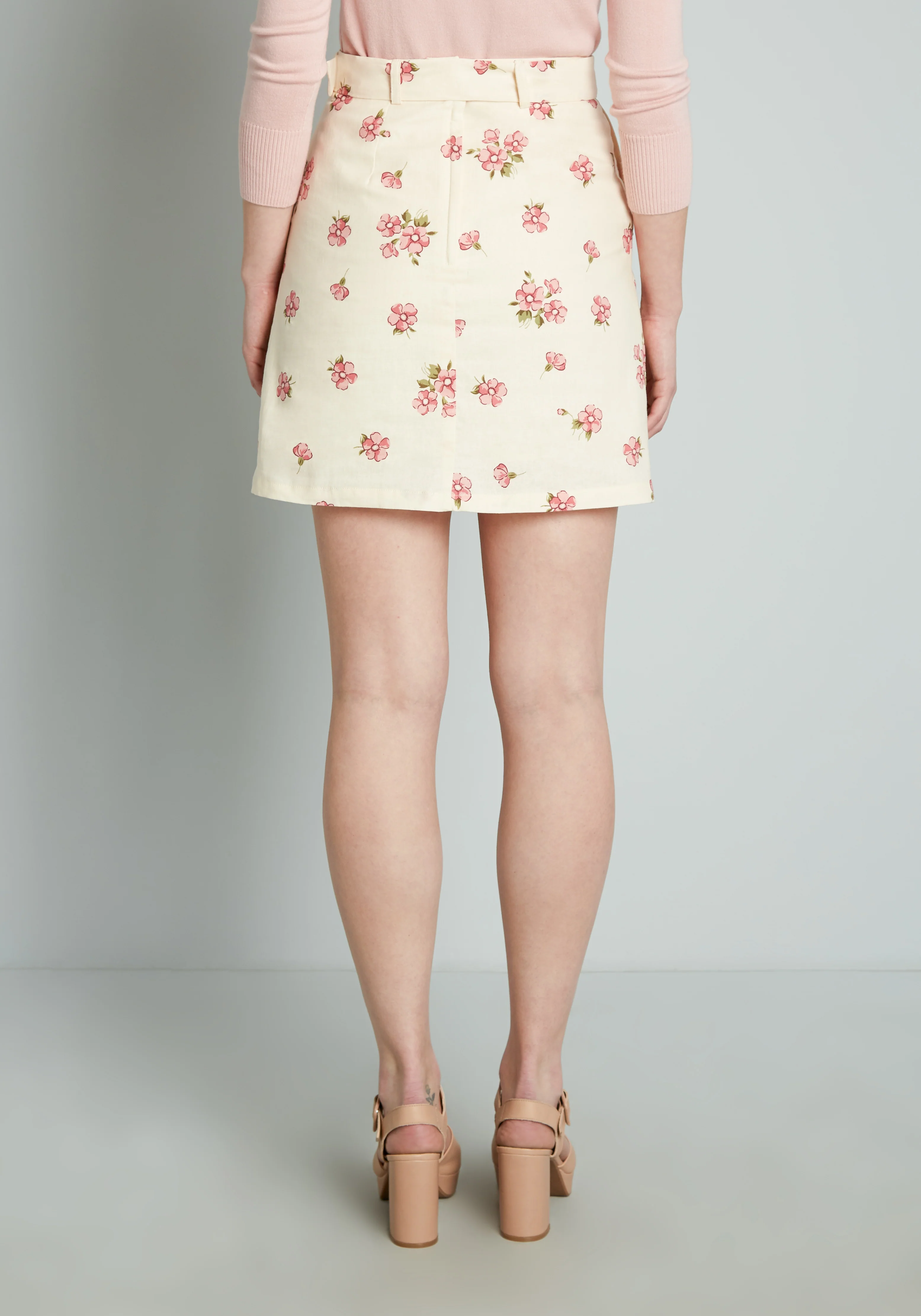 Let's Go Antiquing A-Line Skirt - Olabens