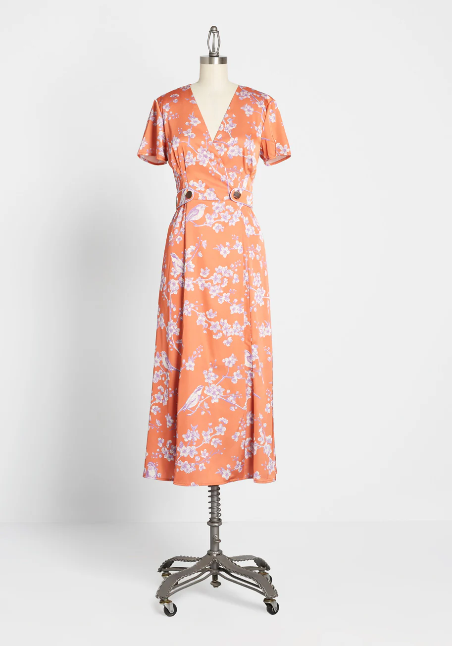 Isnyt x Hutch Loving Every Detail Midi Dress - Olabens