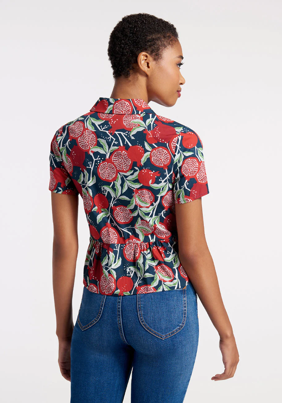 Such Sweetness Peplum Top - Olabens