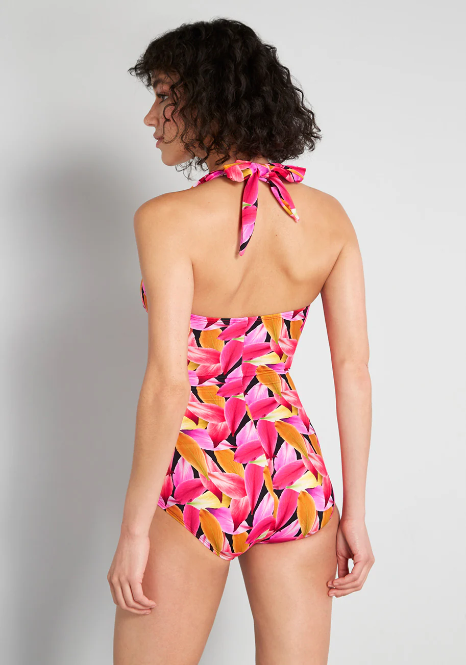 The Bathing Bombshell One-Piece Swimsuit - Olabens
