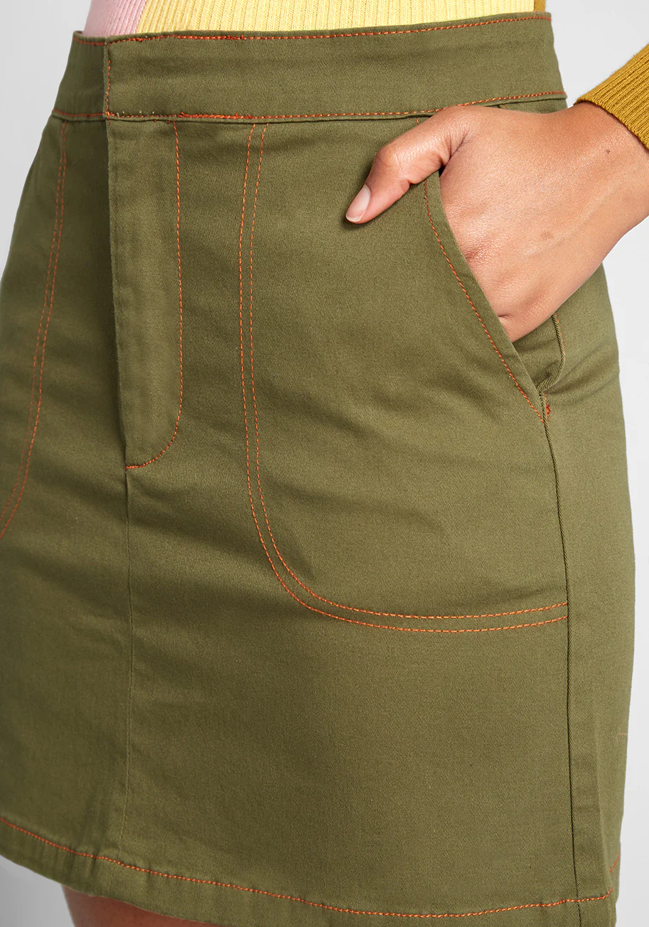 Sew It Seems Mini Skirt - Olabens