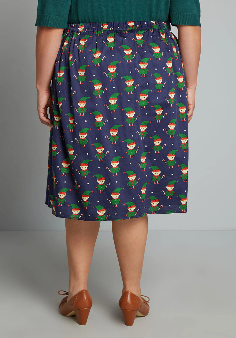 More Than Charming Cotton Skirt - Olabens