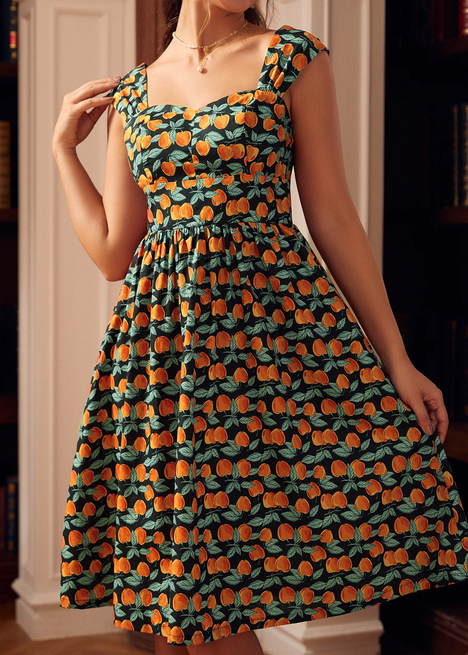 Sun-Kissed Fairytale Midi Dress - Olabens