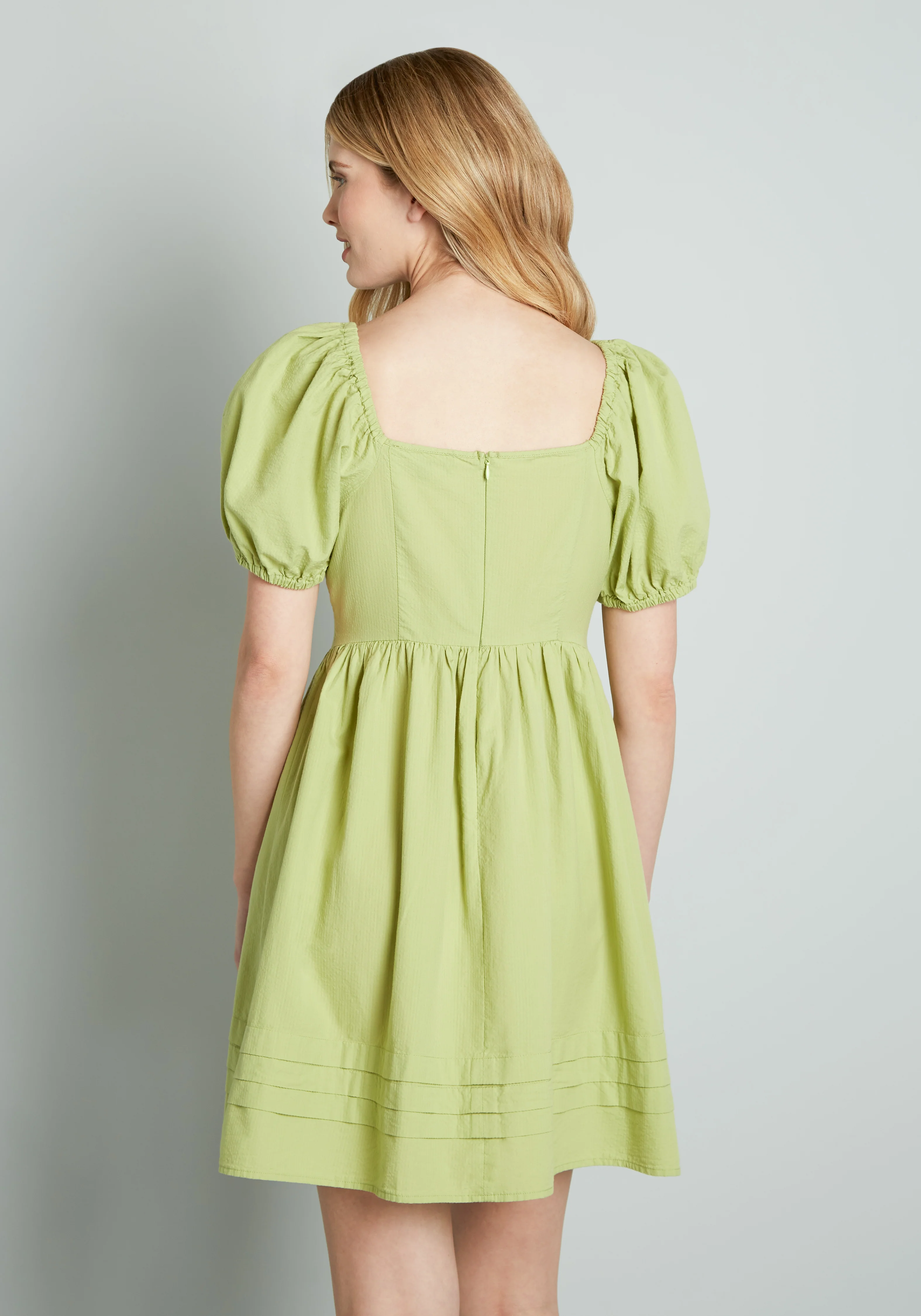 Spring At The Chance Babydoll Dress - Olabens