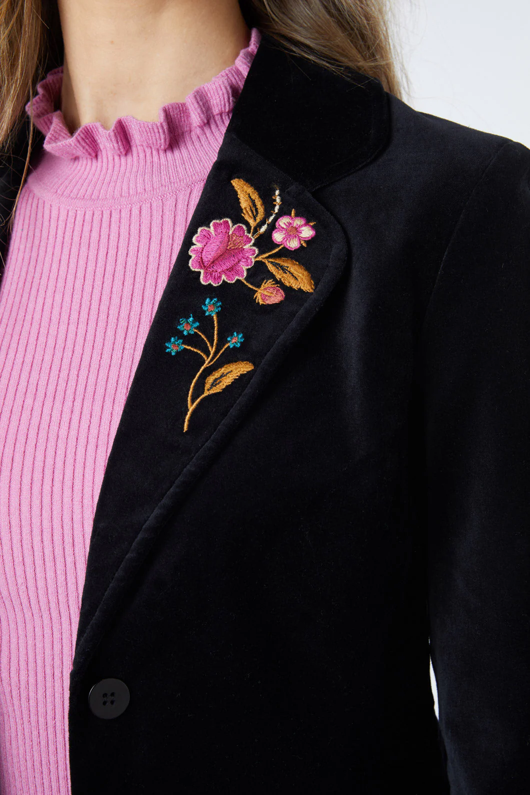 Florence Embroidered Jacket - Olabens