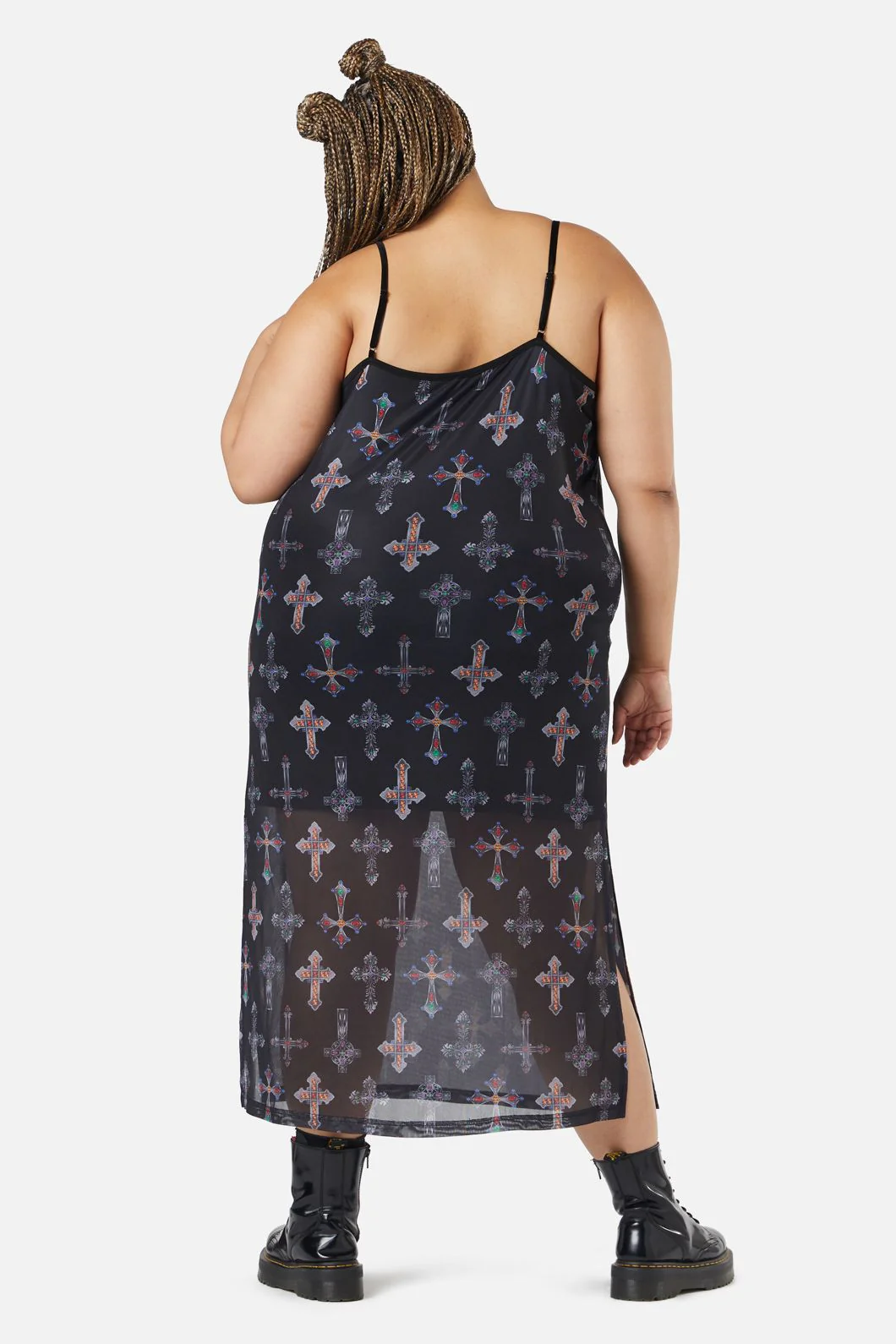Hope Had Died Mesh Dress - Olabens