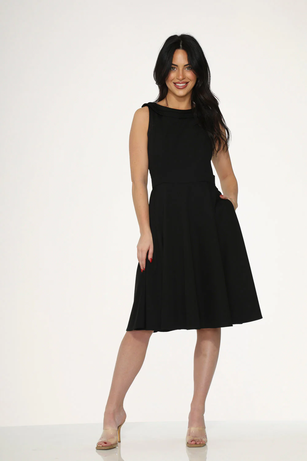 Black Swing Dress - Olabens