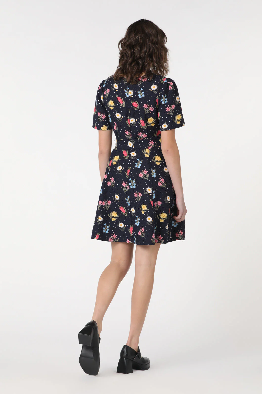 Mia Flora Mini Dress - Olabens