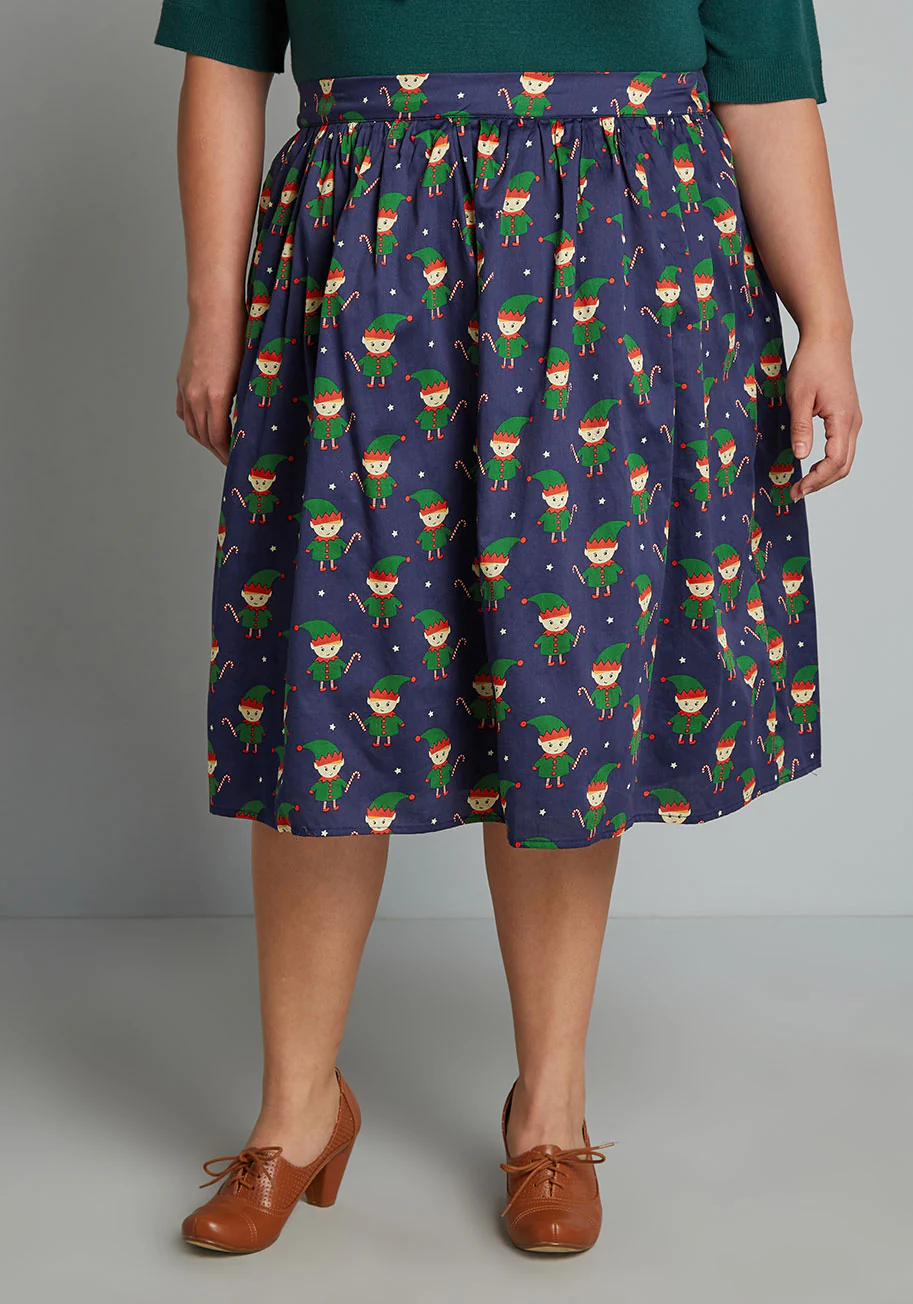 More Than Charming Cotton Skirt - Olabens