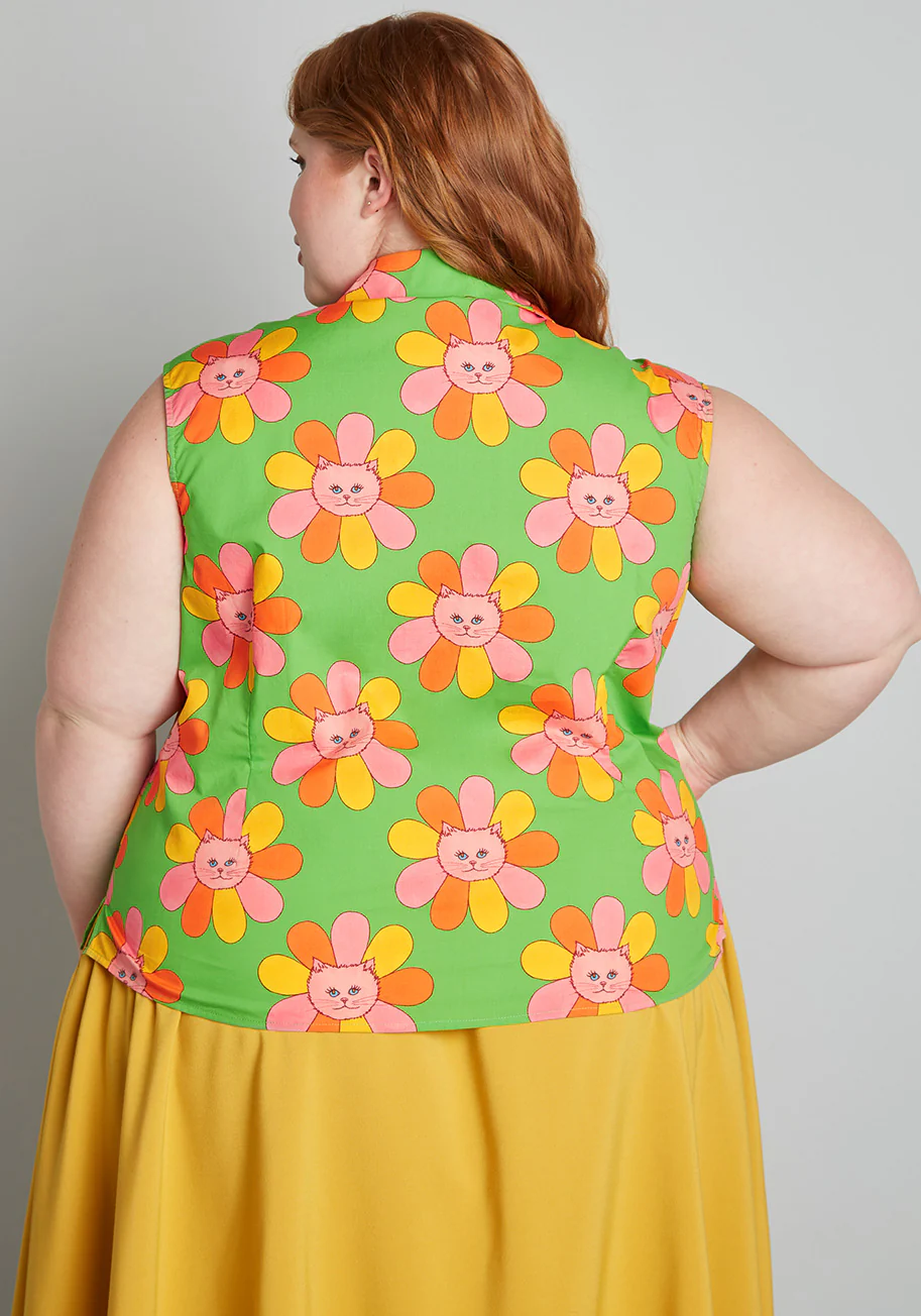 Isnyt x Marisol Muro Showing Up Chic Sleeveless Top - Olabens