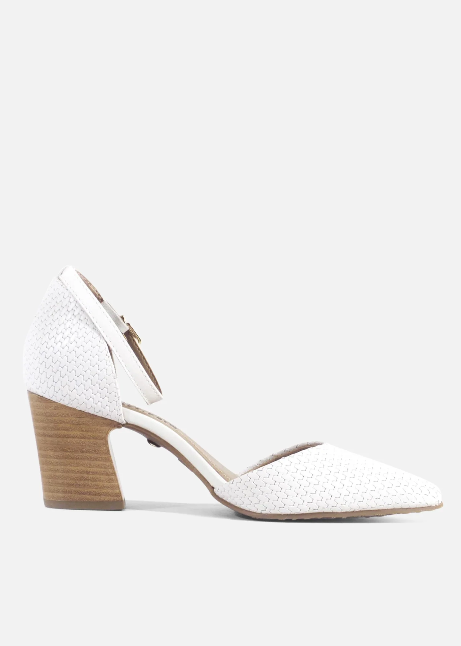Miracle Woven Block Heeks - Olabens