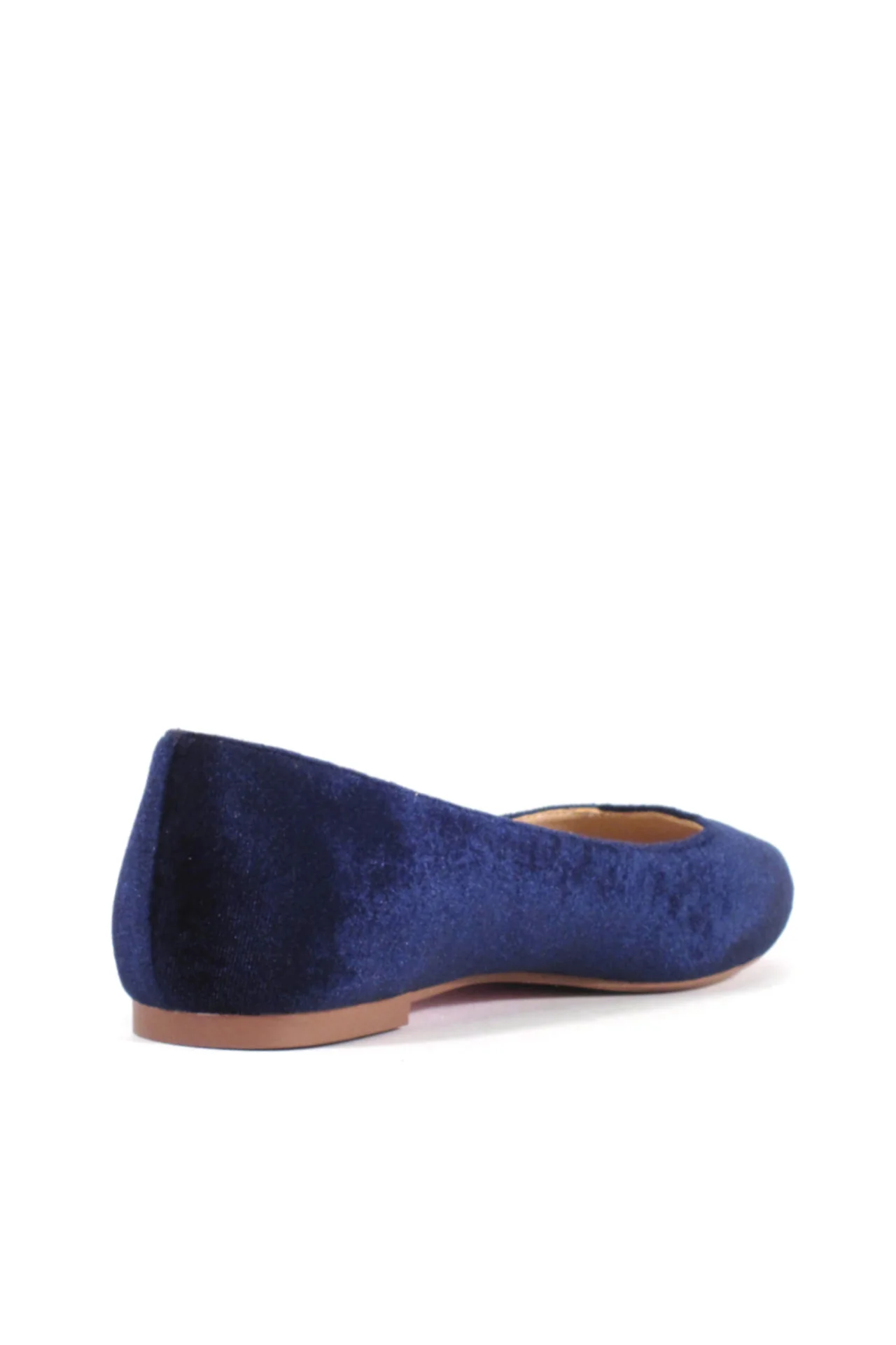 Pammy Velvet Ballet Flats - Olabens