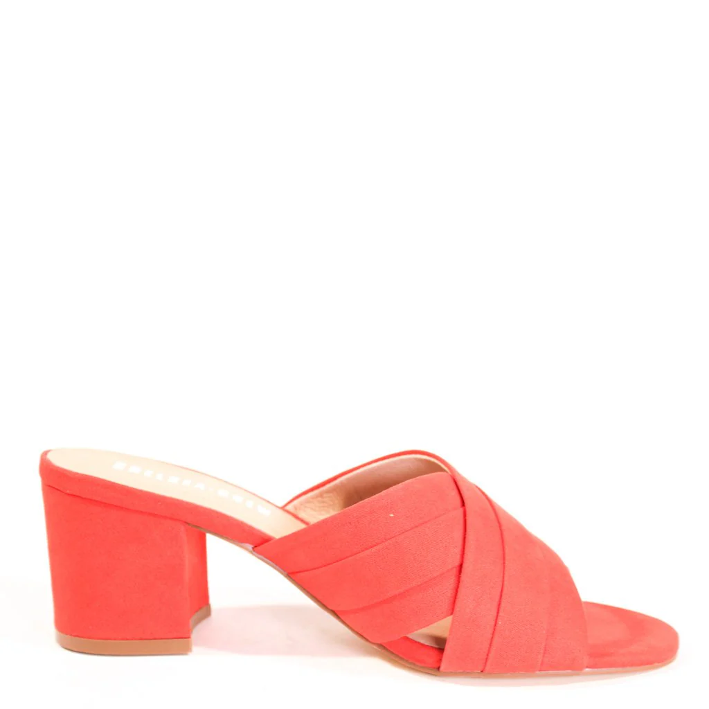 Monica Suede Mules - Olabens
