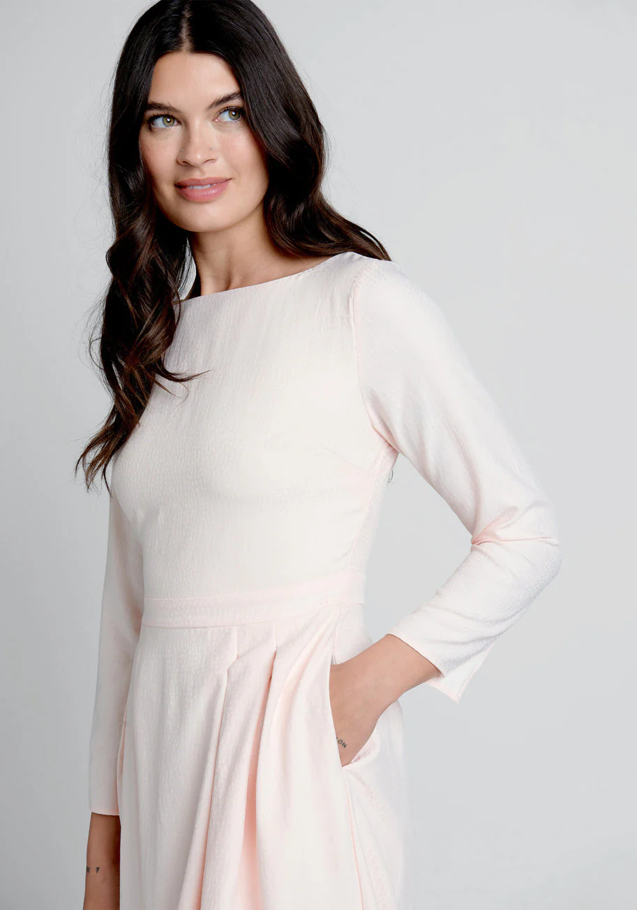 Into the Spotlight Fit and Flare Dress - Olabens